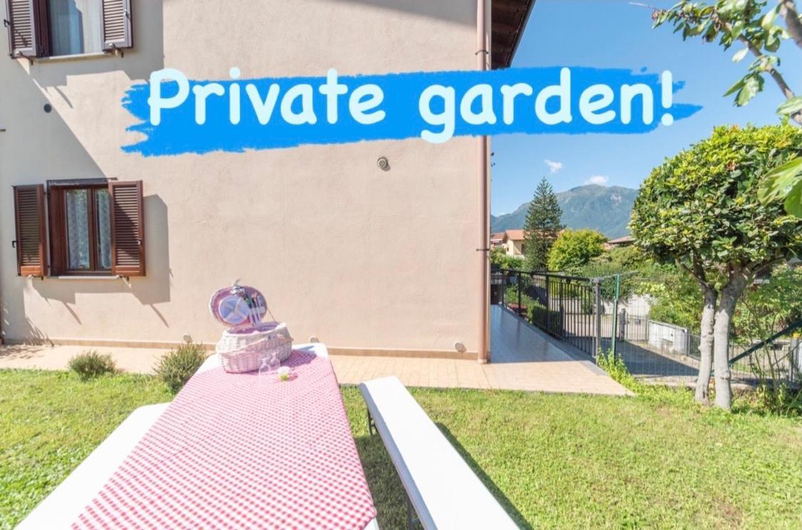 La Feriolina - Appartamento Al Lago Con Giardino Privato Бавено Экстерьер фото